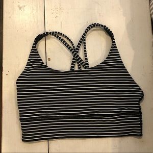 Lululemon energy bra, long line size 6!